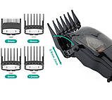 Машинка для стрижки волосся та бороди ідеальний результат XPRO VGR V-653 (42086-VGR V 653_981), фото 7
