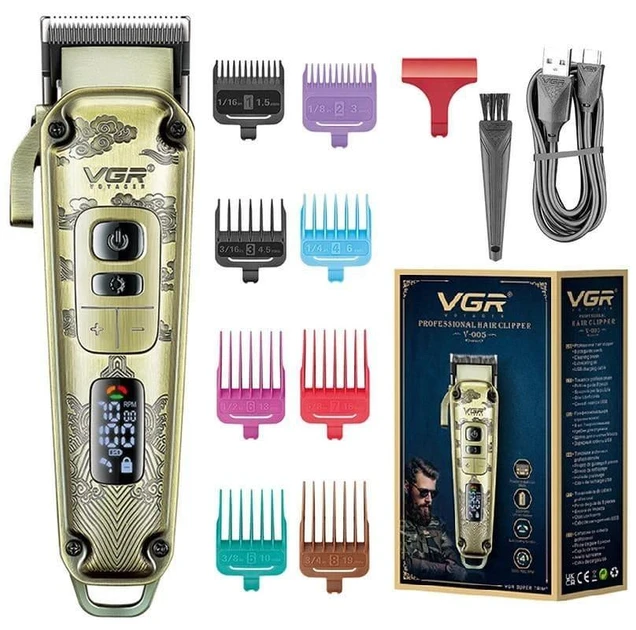 Машинка для стрижки VGR роторна акум/мережа, V-005
