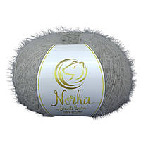 Avanti Yarn NORKA (Аванті Ярн Норка) № 833 сірий (Пряжа нейлон, нитки для в'язання)