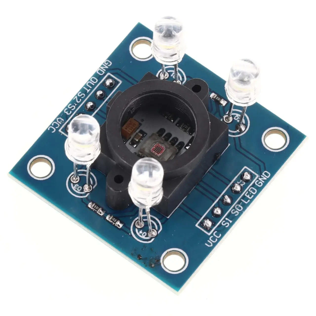 Модуль розпізнавання кольору, датчик кольору TCS3200, 3-5 В, фото 1