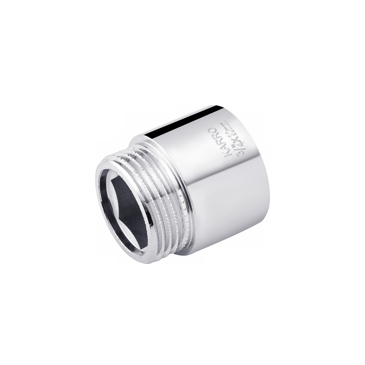 Подовжувач Karro 3/4" ВЗ, L=20 мм хромований KR-3209, фото 1