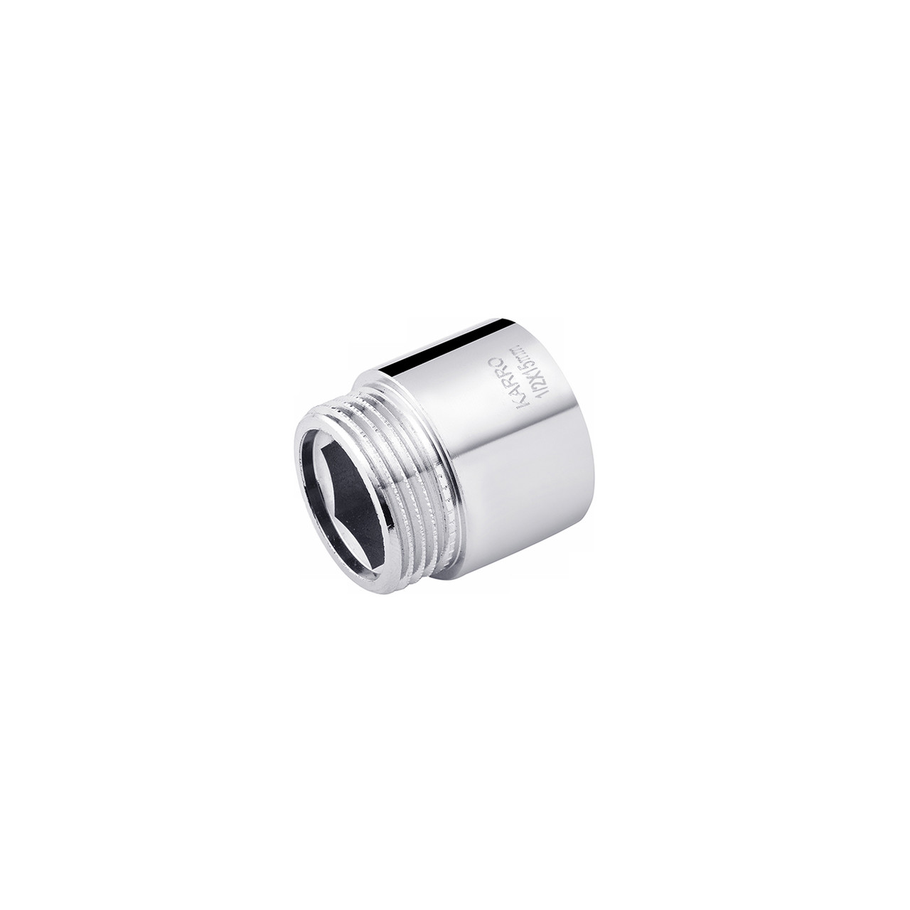 Подовжувач Karro 1/2" ВЗ, L=15 мм хромований KR-3209, фото 1