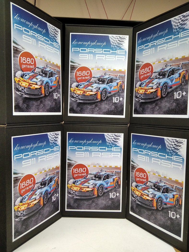 НОВИЙ Конструктор Technic 42096 PORSCHE 911 Martini Racing на 1680 деталей як ЛЕГО LEGO 42096, фото 1