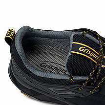Чоловічі літні кросівки Grisport (Італія) чорні весняні демісезонні 15409S21, фото 4