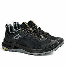 Чоловічі літні кросівки Grisport (Італія) чорні весняні демісезонні 15409S21, фото 5