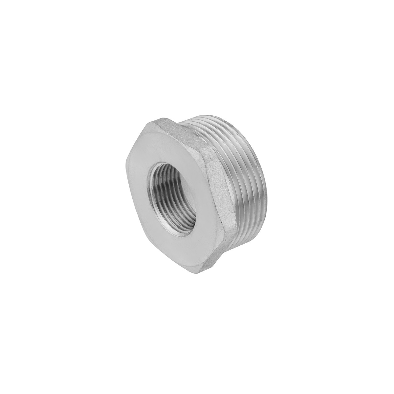Футорка посилена LexLine 1 1/2"х3/4" ЗВ нікельована НК0724-Вн, фото 1