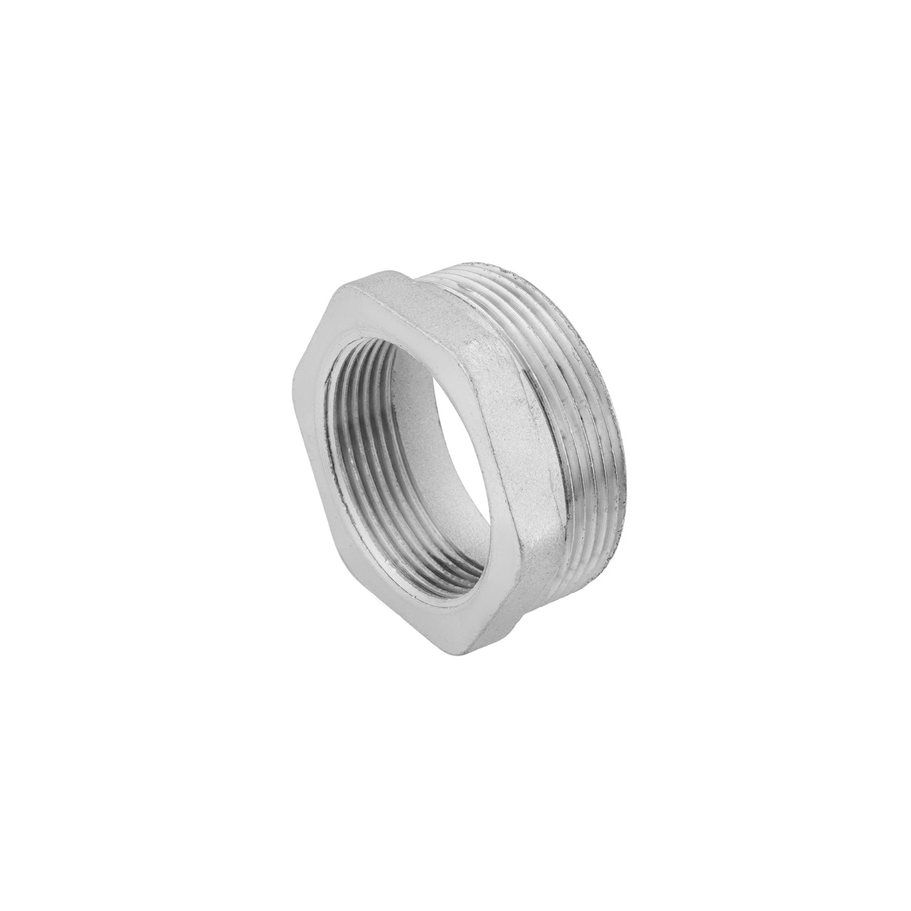 Футорка посилена LexLine 2"х1 1/2" ЗВ нікельована НК0728-Вн, фото 1