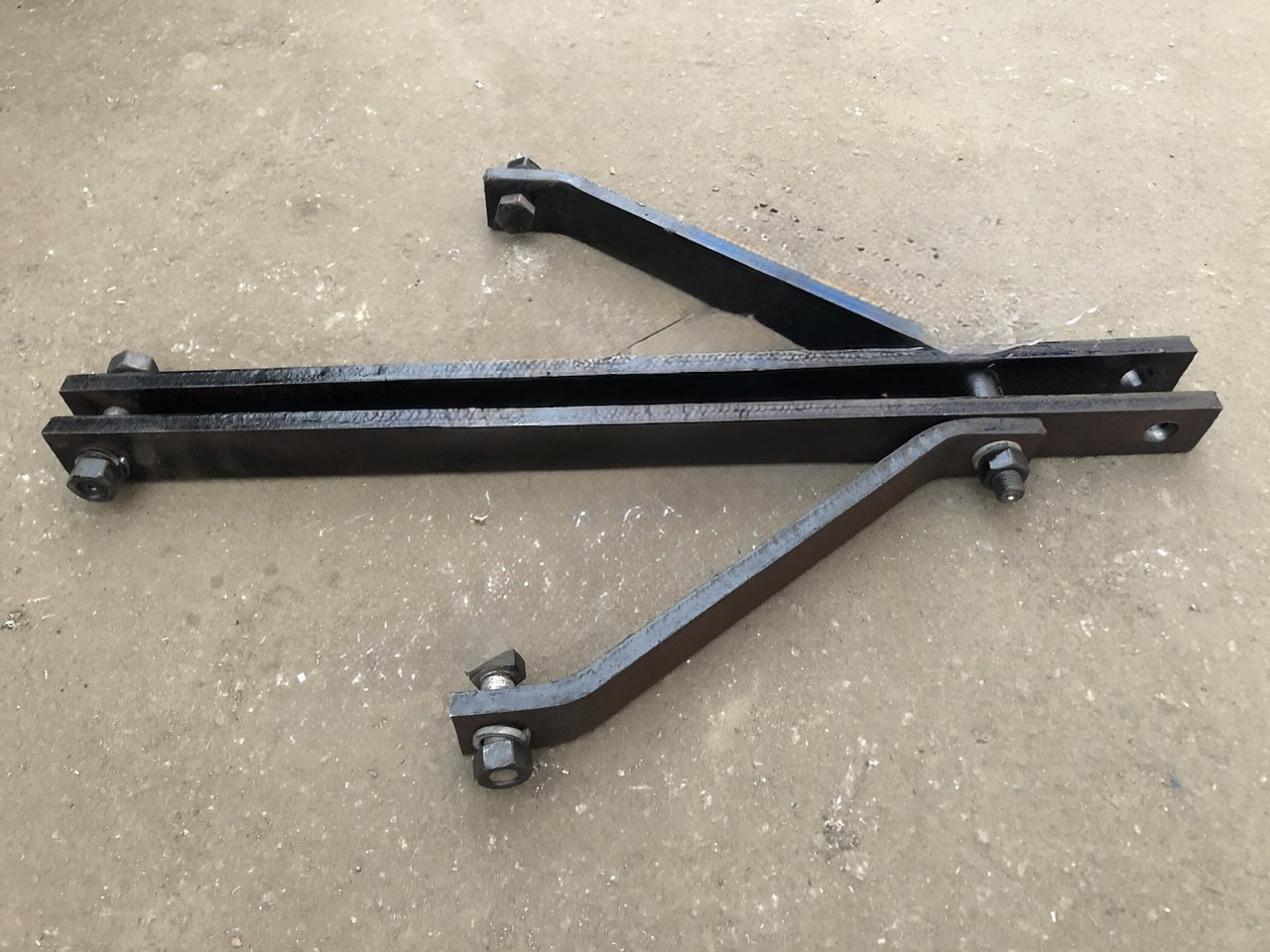 Навіска до плуги в зборі ПНЛ-3-35 консоль з розкосами та болтами СИЛІЄНА Агро-Одеса, фото 1