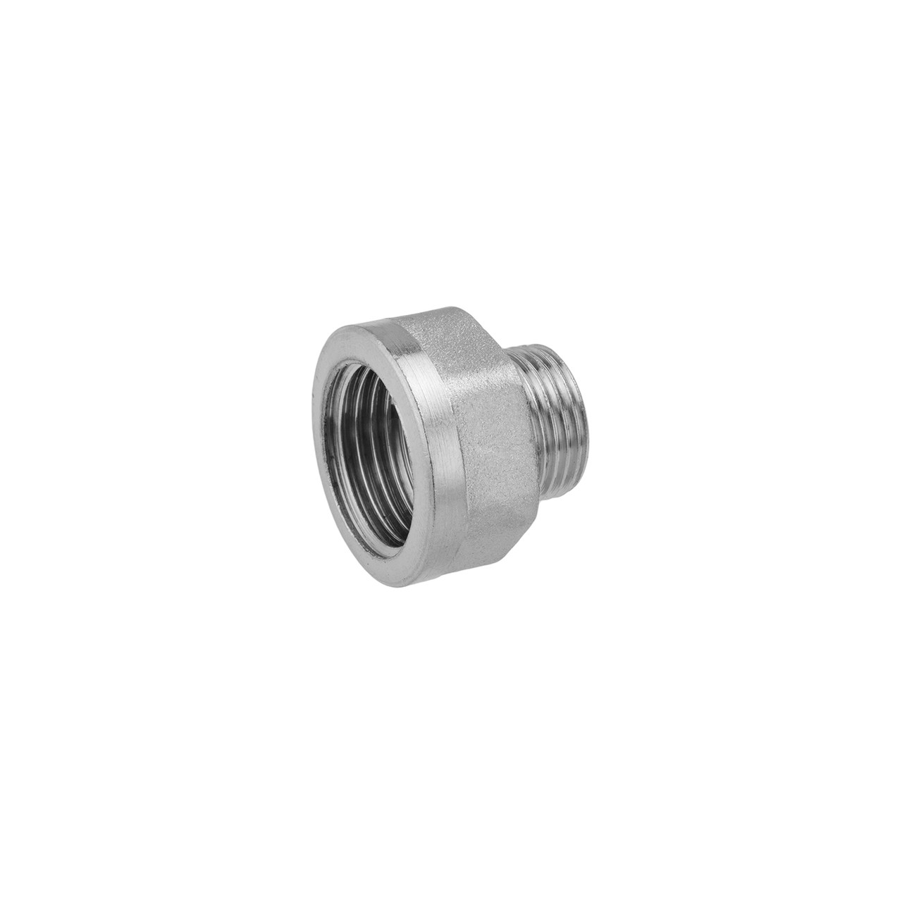 Перехід посилений LexLine 1/2"х3/8" ВЗ нікельований НК0640-Вн, фото 1