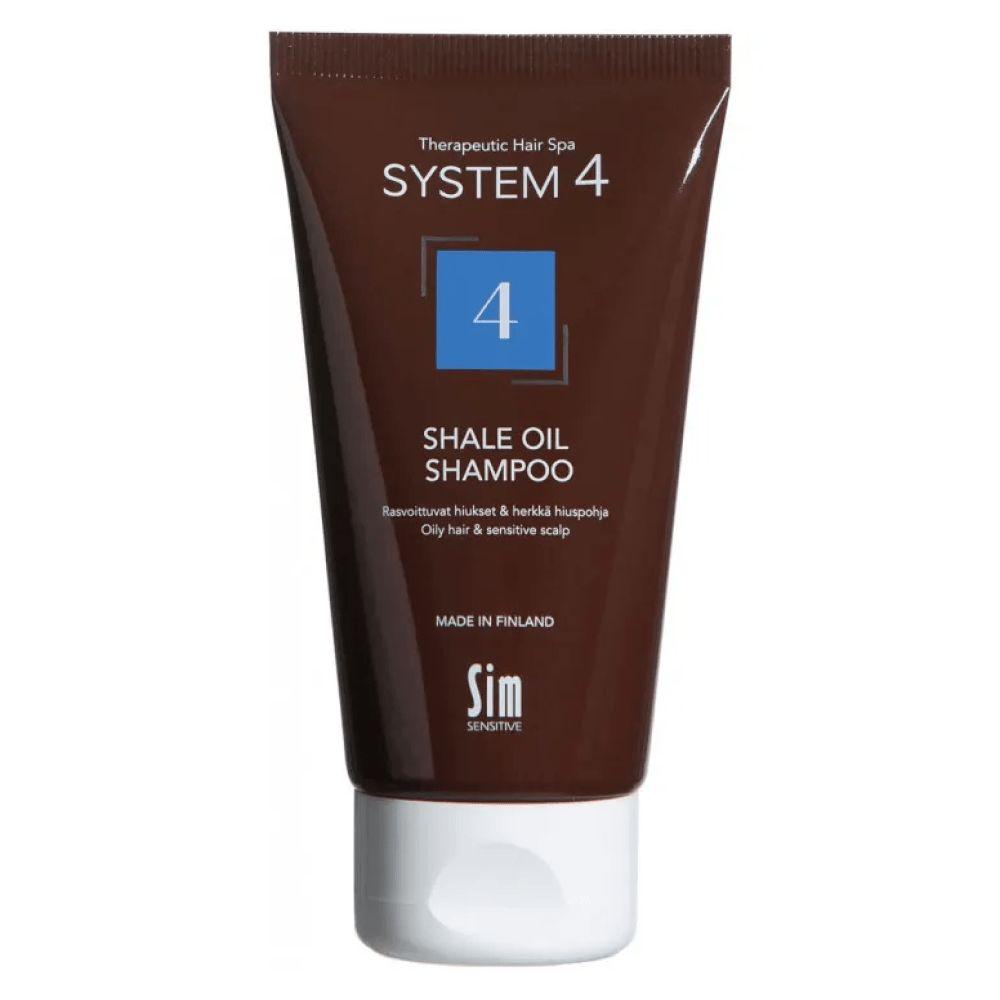 Sim Sensitive Шампунь №4 для жирної і чутливої шкіри голови /S4 4 Shale Oil Shampoo ,75 мл, фото 1