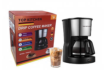 Кавоварка Top Kitchen Tk00222 Кавоварка крапельна електрична з підігрівом 1.2 л