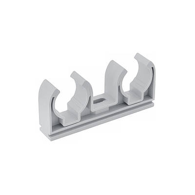 Кріплення для труб подвійне PPR Rozma 25 мм