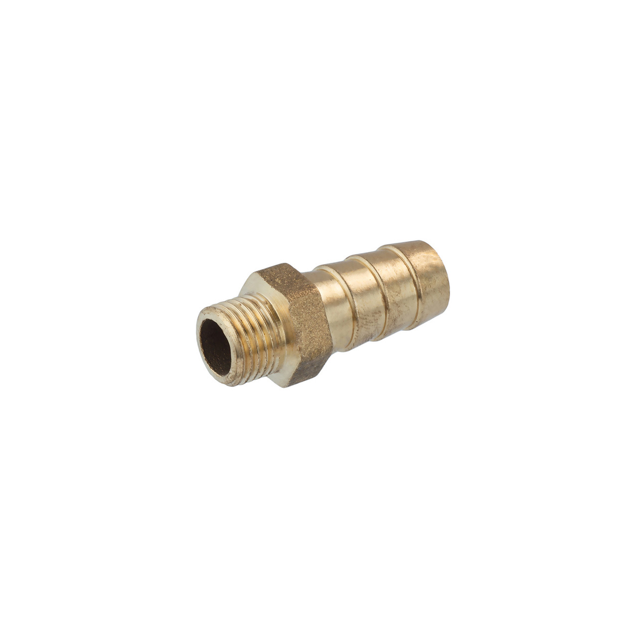 Штуцер LexLine 1/4" РЗ, D=14 мм латунний УК0001-4, фото 1