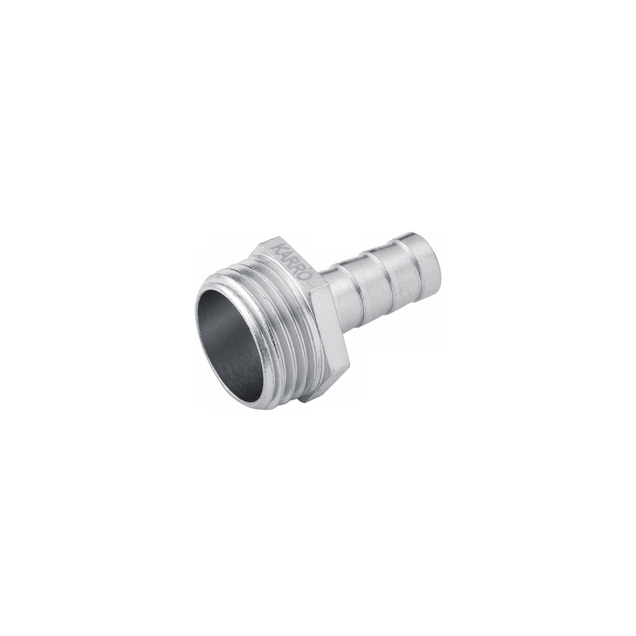 Штуцер Karro 1/2" РЗ, D=12 мм нікельований KR-821, фото 1