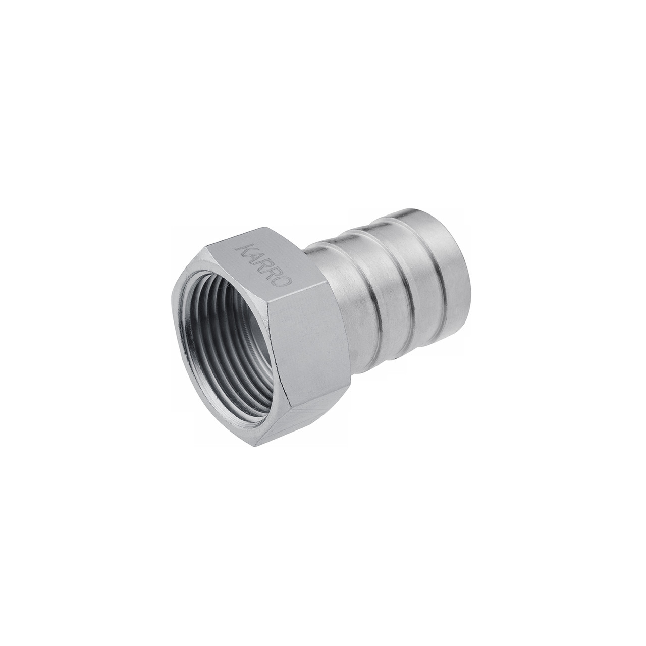 Штуцер Karro 3/4" РВ, D=25 мм нікельований KR-820, фото 1