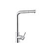 Змішувач для кухні з висувним виливом Kroner KRP Edelstahl Klassisch - ESG03917, фото 4