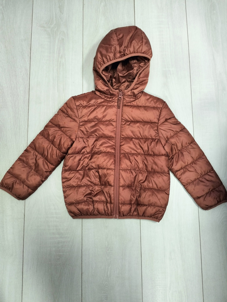 Куртка теракотова я в зірки Tex 110, 122, 140см, фото 1