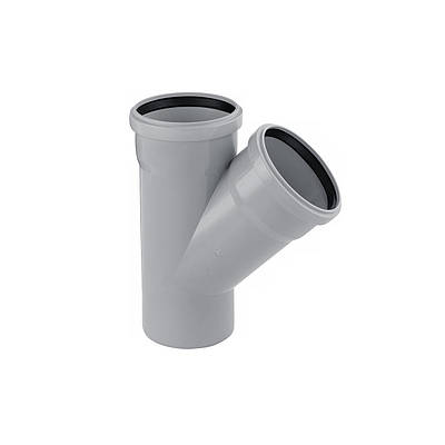 Трійник для внутрішньої каналізації Rozma 100х110/45°