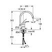 Змішувач для кухні Grohe Euroeco 32752000, фото 3