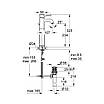 Змішувач для раковини Grohe BauClassic XL-Size 32868000 з донним клапаном, фото 3