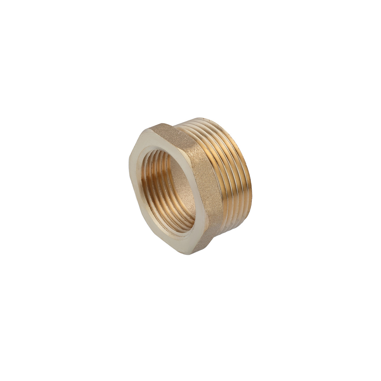Футорка посилена LexLine 1 1/4"х3/4" ЗВ латунна УК0711-В, фото 1