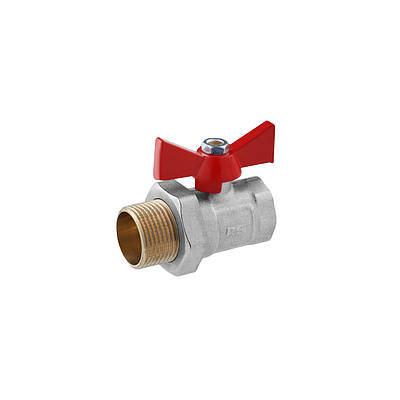 Кран-американка STA 1" ВЗ PN25 метелик, нікельований