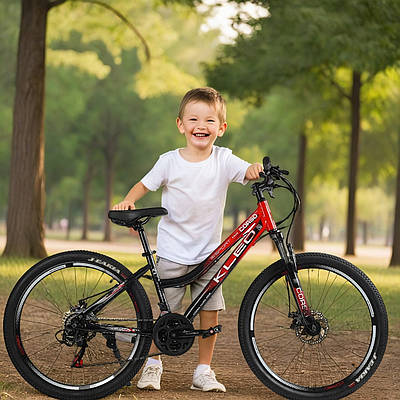 Велосипед corso kleo підлітковий спортивний гірський велик для хлопчика дівчинки 26" 21 швидкість сталева рама