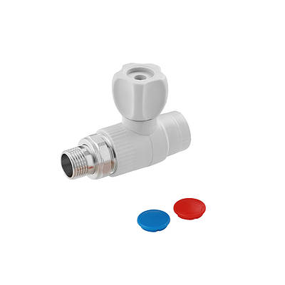 Кран радіаторний прямий PPR GrandiTherm 20х1/2"