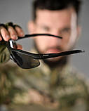 Тактичні окуляри 5.11 чорні НП5005, фото 8