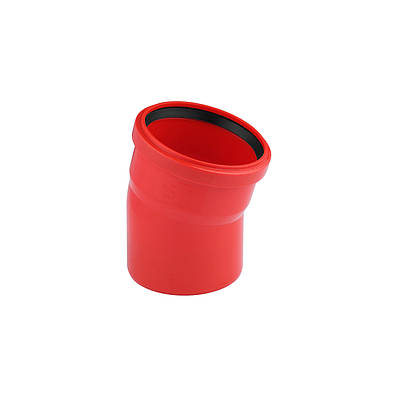 Коліно для зовнішньої каналізації Rozma 110х15°