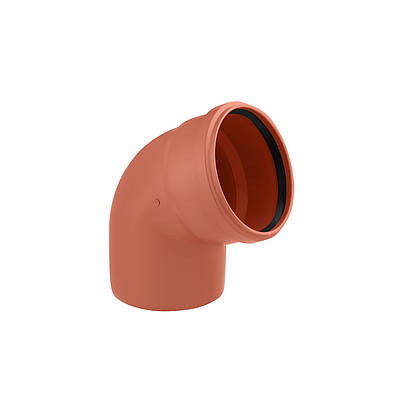 Коліно для зовнішньої каналізації Rozma 160х67°