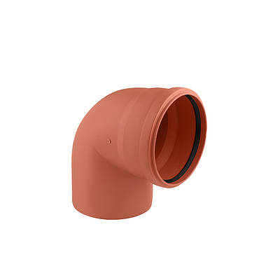 Коліно для зовнішньої каналізації Rozma 200х90°