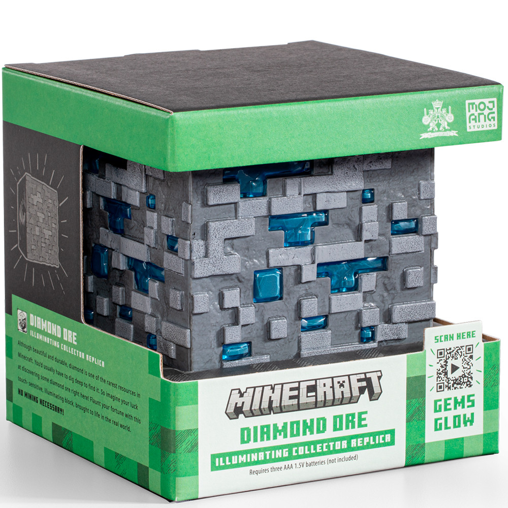 Атрибут з гри MINECRAFT Diamond ore (Майнкрафт), фото 1