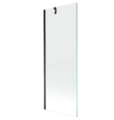Шторка для ванни MEXEN NEXT 70 BLACK постійна