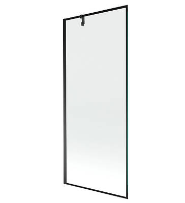 Шторка для ванни MEXEN NEXT 80 BLACK постійна