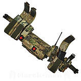 Тактичний подвійний пояс з системою швидкого скидання. Бойовий пояс М з системою моллє. П676. Multicam, Пояс, 86-96, фото 6