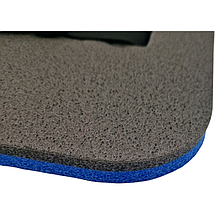 Тришарова фольгована сидіння-каремат 350х240х16 мм, "NEWDAY", Фольгований/Синій/Сірий, фото 4