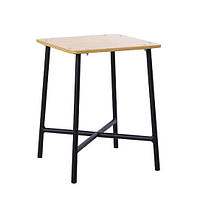 Табурет кухонний Iron black сидіння бук 1.007 (Новий Стиль ТМ)