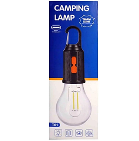 Кемпінгова лампа акумуляторна 2W LED-3 (зарядка type-c)