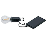 Кемпінгова лампа акумуляторна 2W LED-3 (зарядка type-c), фото 3