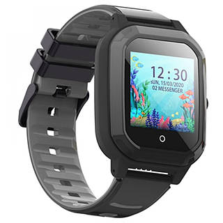 Детские умные смарт-часы Wonlex KT20 с камерой WI-FI GPS SIM-карта видеозвонок Original (Black)-ЛBP