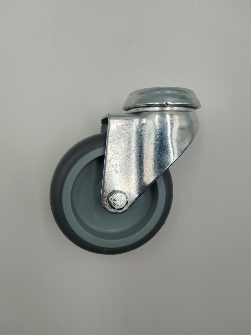 Колесо 75 мм апаратне, поворотне, під болт (70 кг)