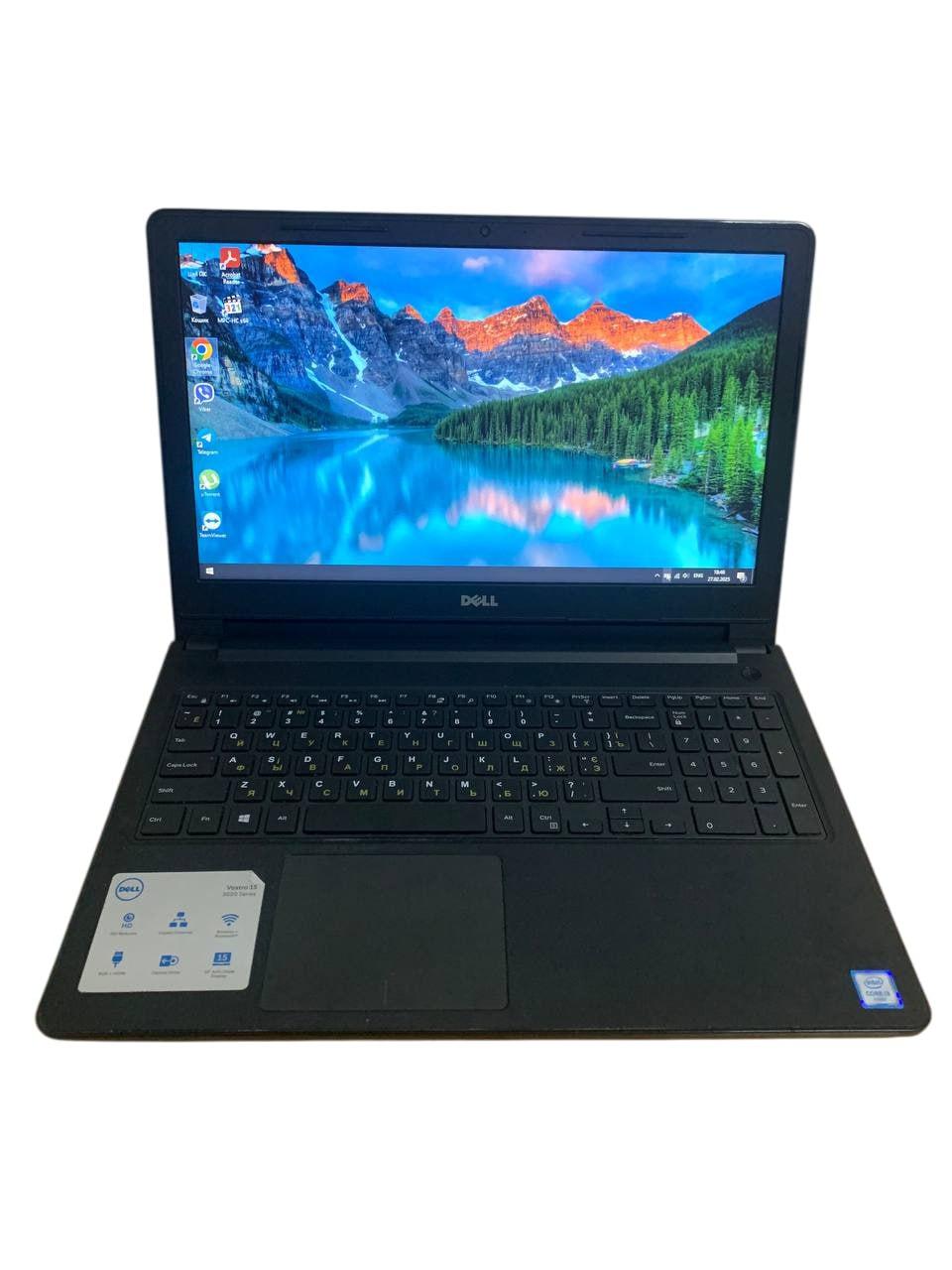 Ноутбук Dell Vostro 15 3568 15.6" TN HD Intel i3 Gen 6/8GB DDR4/SSD 240GB б.у.