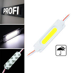 Світлодіодний модуль BRT COB 2 W 6500 K, 12 В, IP65 білий