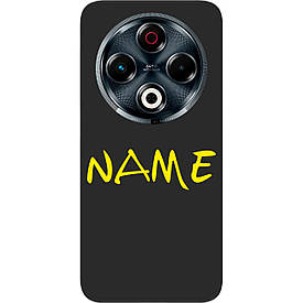 Саме чохол бампер для Tecno Spark 30 4G (KL6) друк на чохлі