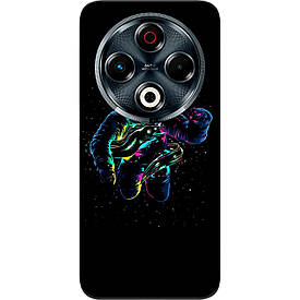 Чохол силіконовий Case для Tecno Spark 30 4G (KL6) з картинкою В космосі