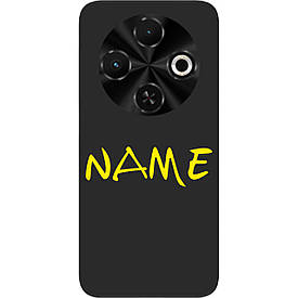 Саме чохол бампер для Tecno Spark 30C 4G (kl5) друк на чохлі