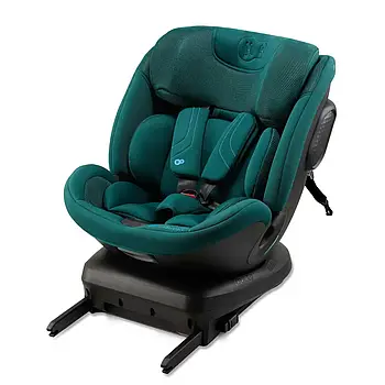 Автокрісло Kinderkraft Xpedition 3 i-Size Green (ISOFIX, група 0+/1/2/3, 0-36 кг, поворот 360 °) Зелене