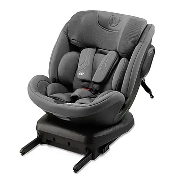 Автокрісло Kinderkraft Xpedition 3 i-Size Grey (ISOFIX, група 0+/1/2/3, 0-36 кг, поворот 360 °) Сіре