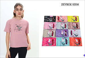 Футболка підліткова для дівчинки 8-12 років."ZEYREK"